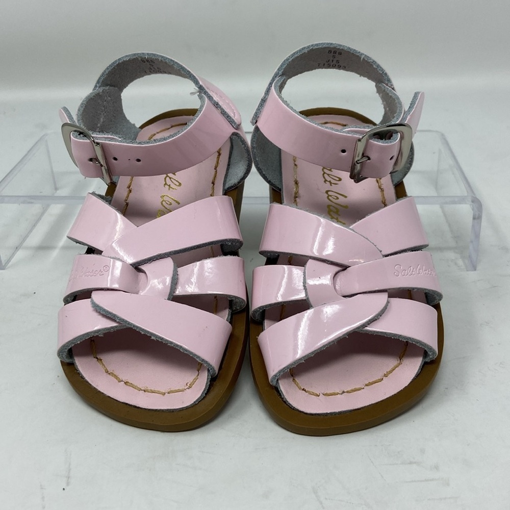 NWOT Salt Water Original Shiny Pink - Toddler Size 5 - Picture 12 of 12